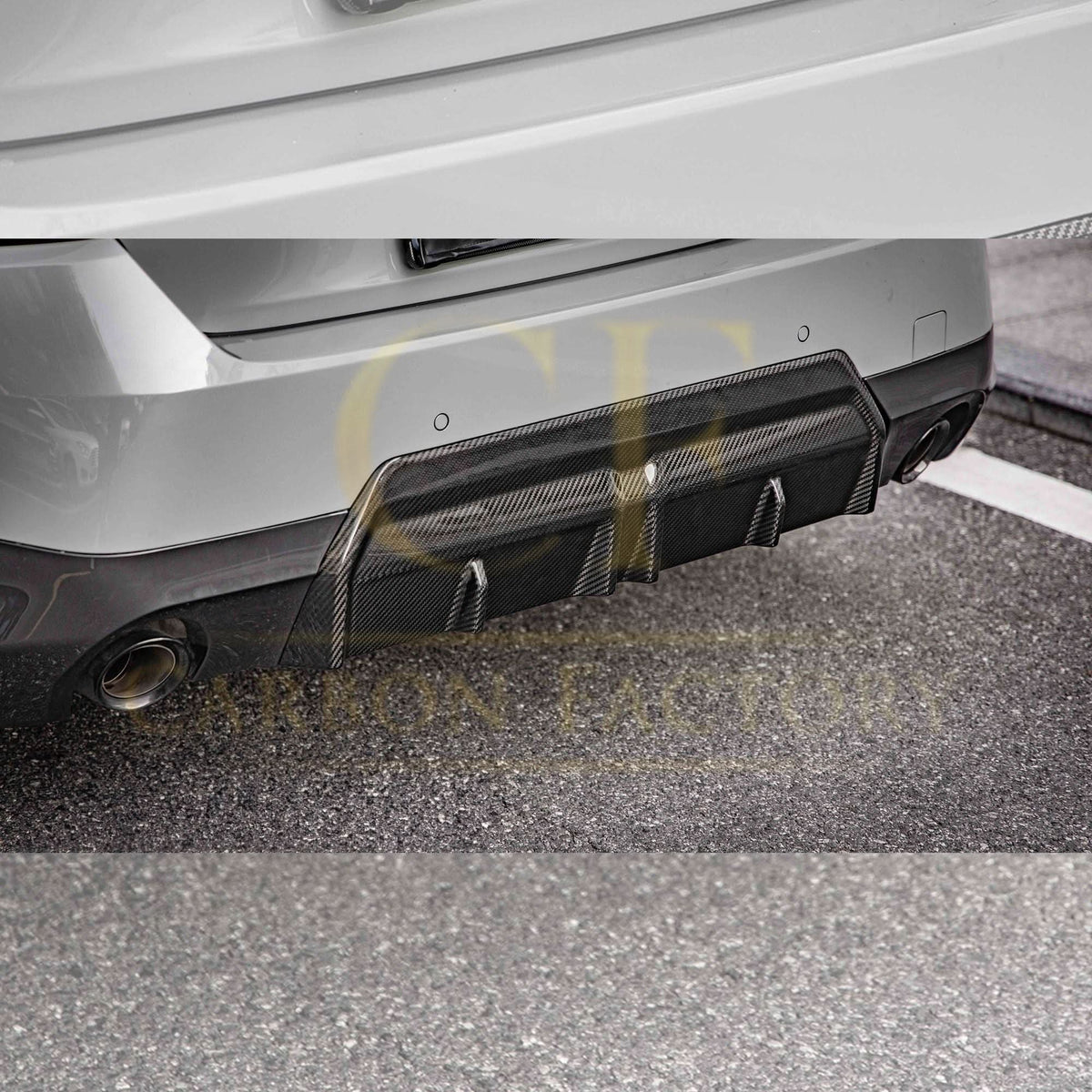MP Style Pre-Preg Carbon Fibre Rear Diffuser for BMW 2 Series G42 Coupe 21-Present