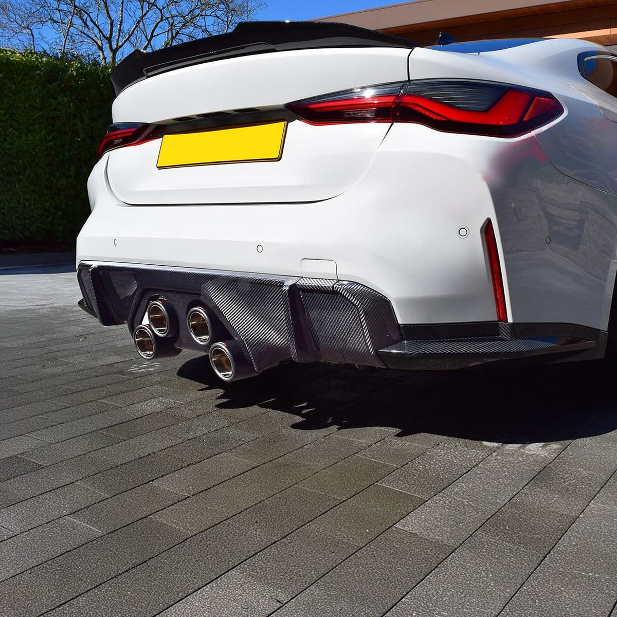 Pre-Preg Carbon Fibre Exhaust Trim for BMW G80 M3 G82 G83 M4 21-Present