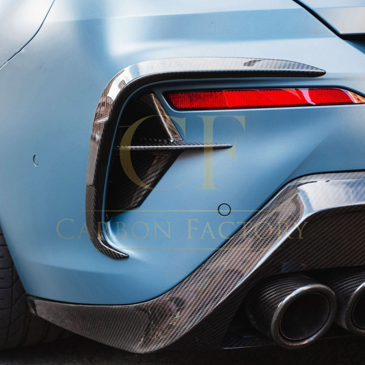 SQ Style Pre-Preg Carbon Fibre Rear Canards for BMW G14 G15 G16 8 Series 20-24