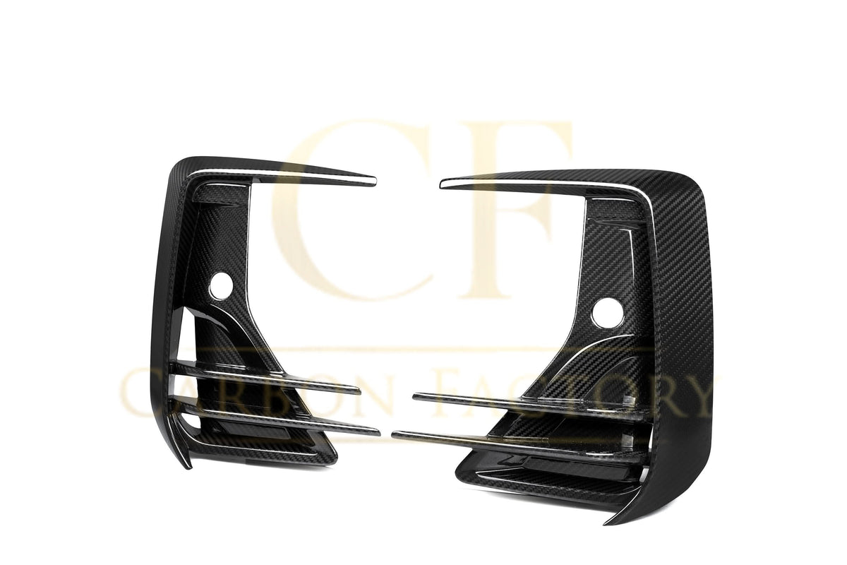 SQ Style Pre-Preg Carbon Fibre Front Induction Trims for BMW G01 X3 G02 X4 G08 IX3 LCI 22-25
