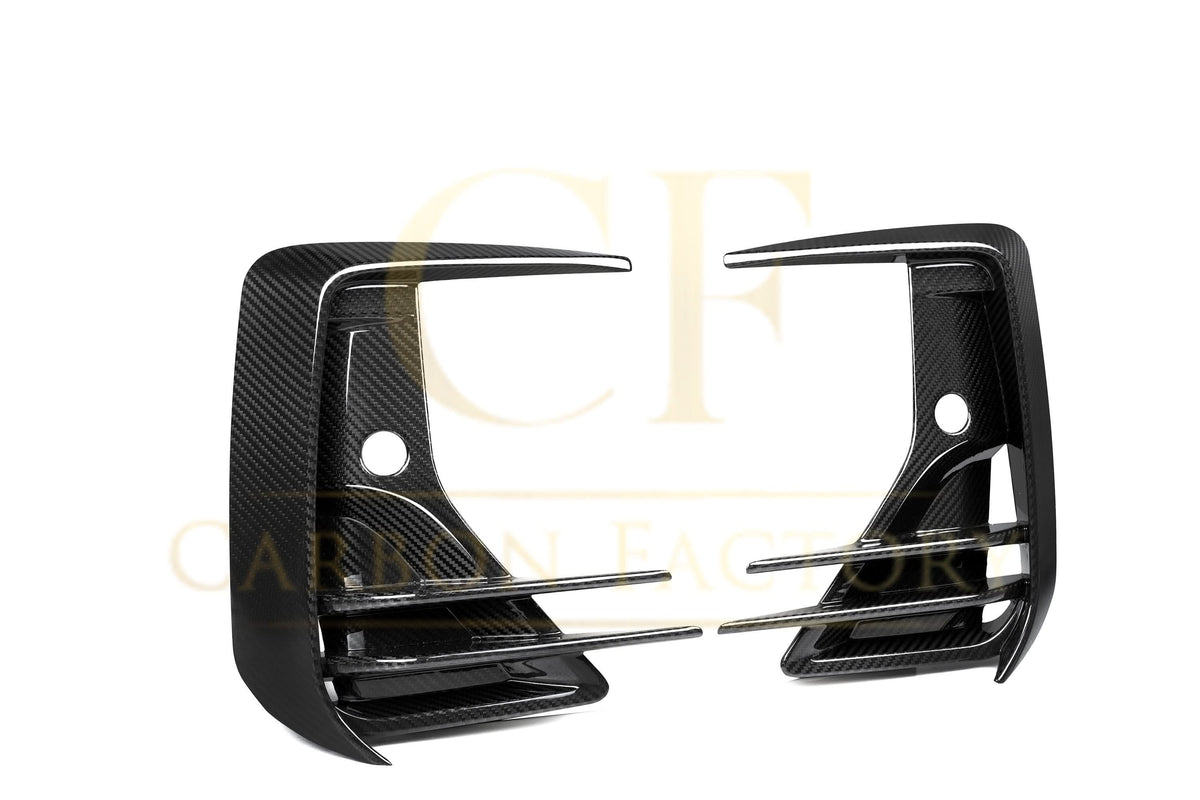 SQ Style Pre-Preg Carbon Fibre Front Induction Trims for BMW G01 X3 G02 X4 G08 IX3 LCI 22-25