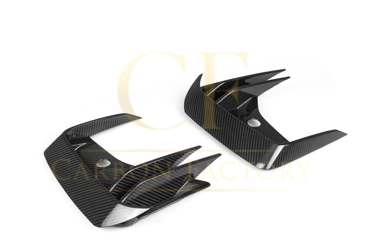 SQ Style Pre-Preg Carbon Fibre Front Induction Trims for BMW G01 X3 G02 X4 G08 IX3 LCI 22-25