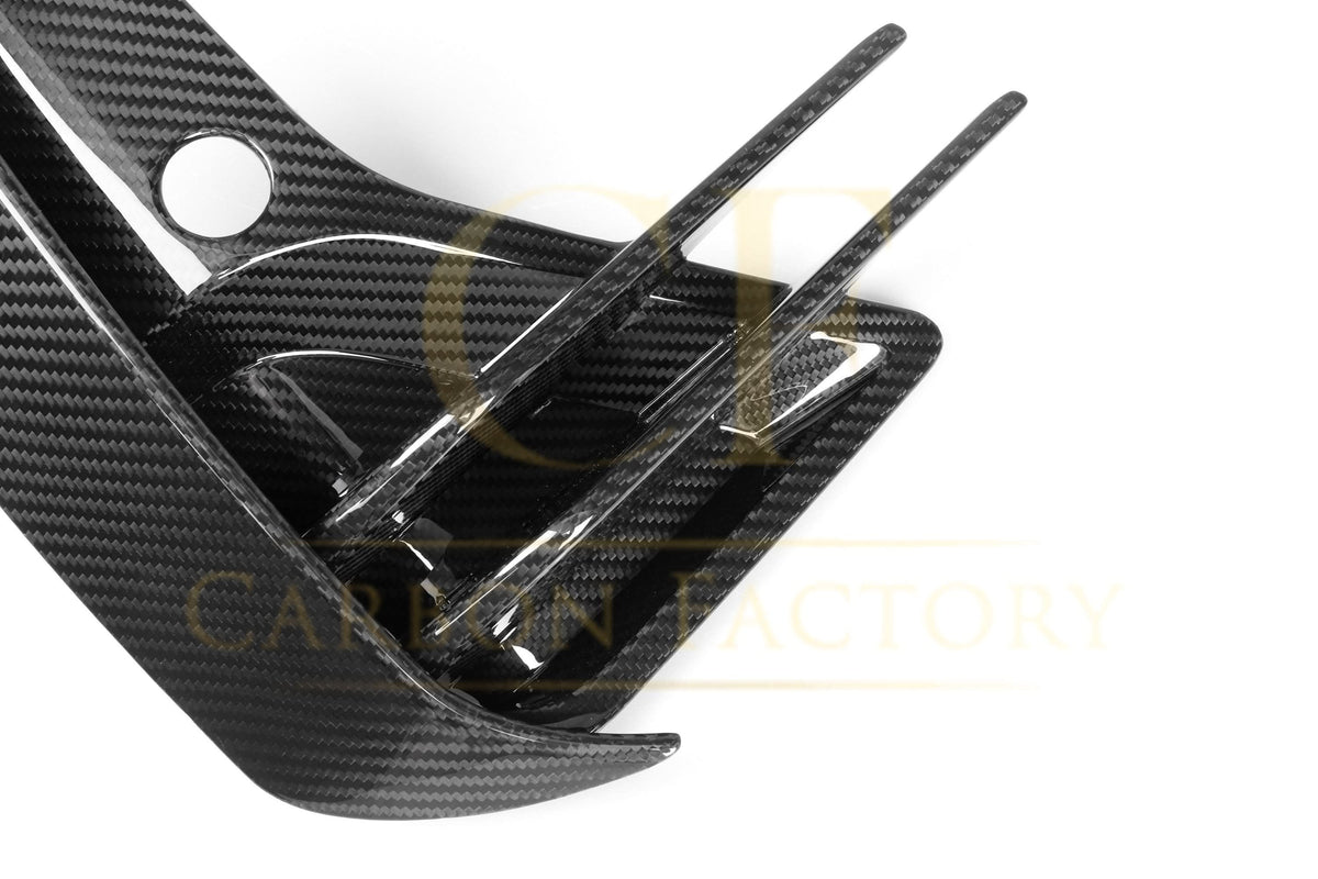 SQ Style Pre-Preg Carbon Fibre Front Induction Trims for BMW G01 X3 G02 X4 G08 IX3 LCI 22-25