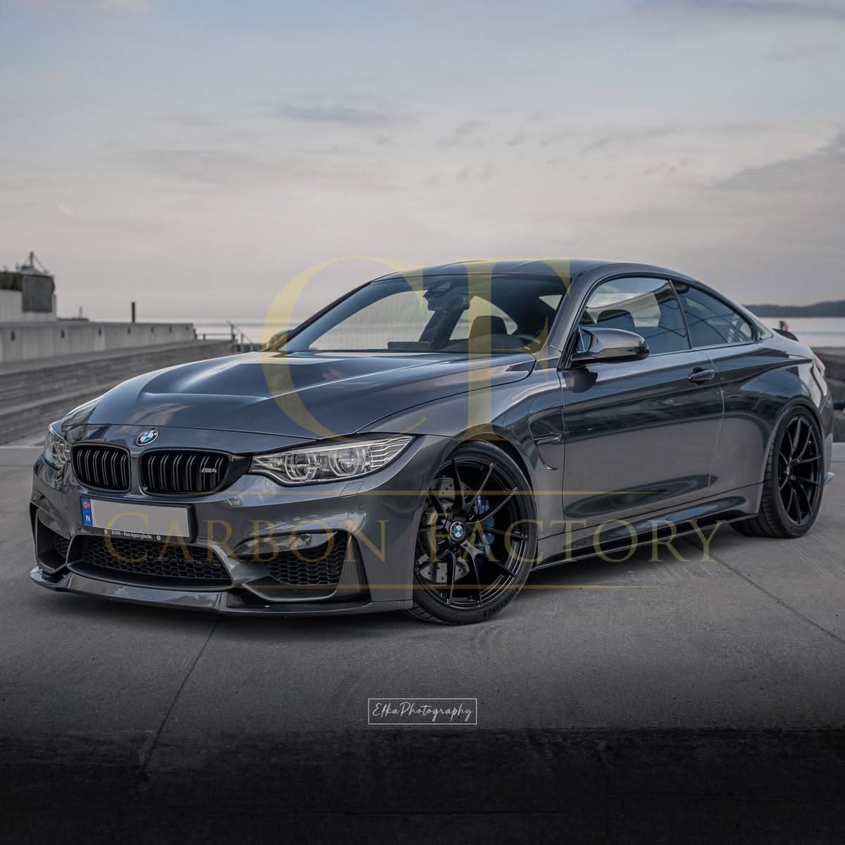 OEM Style Carbon Fibre Front Bumper Trims for BMW F80 M3 F82 F83 M4 14-20