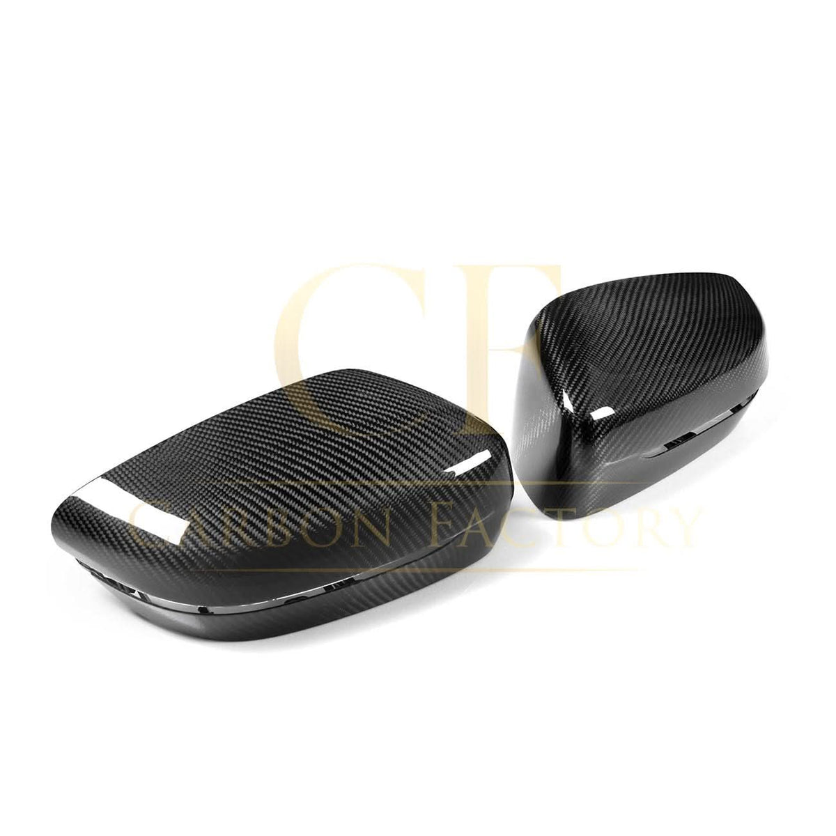 OEM Style Pre-Preg Carbon Fibre Replacement Mirror Covers for BMW G14 G15 G16 8 Series LHD 17-23