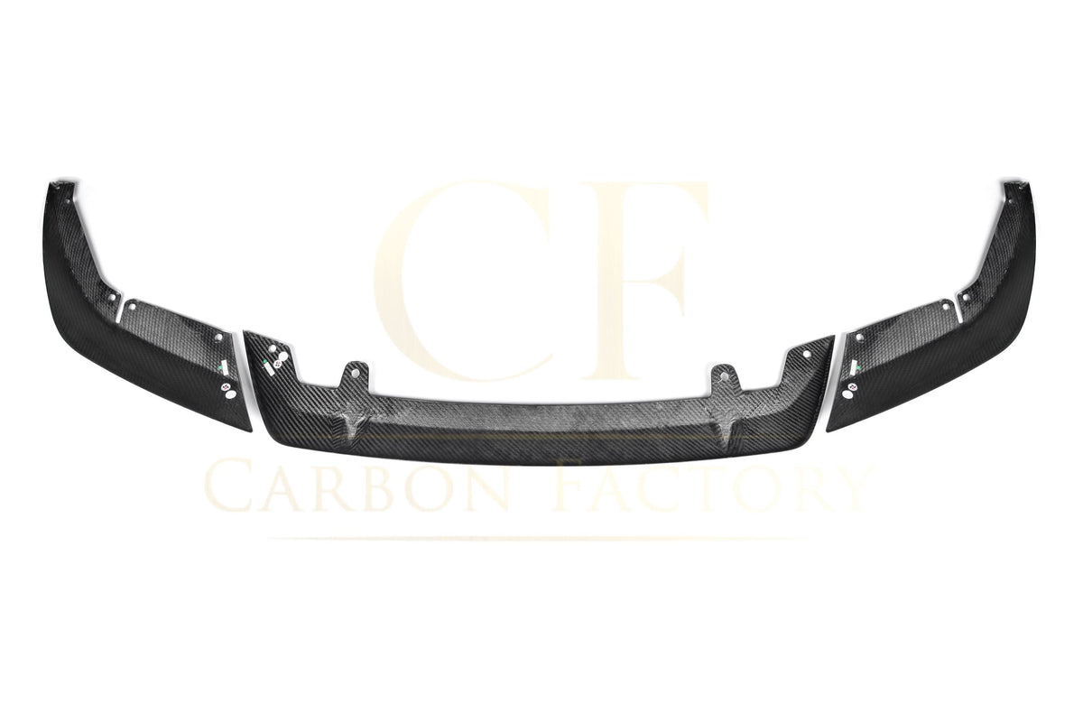 CF Style Pre-Preg Carbon Fibre Front Splitter for BMW F90 M5 LCI 21-24