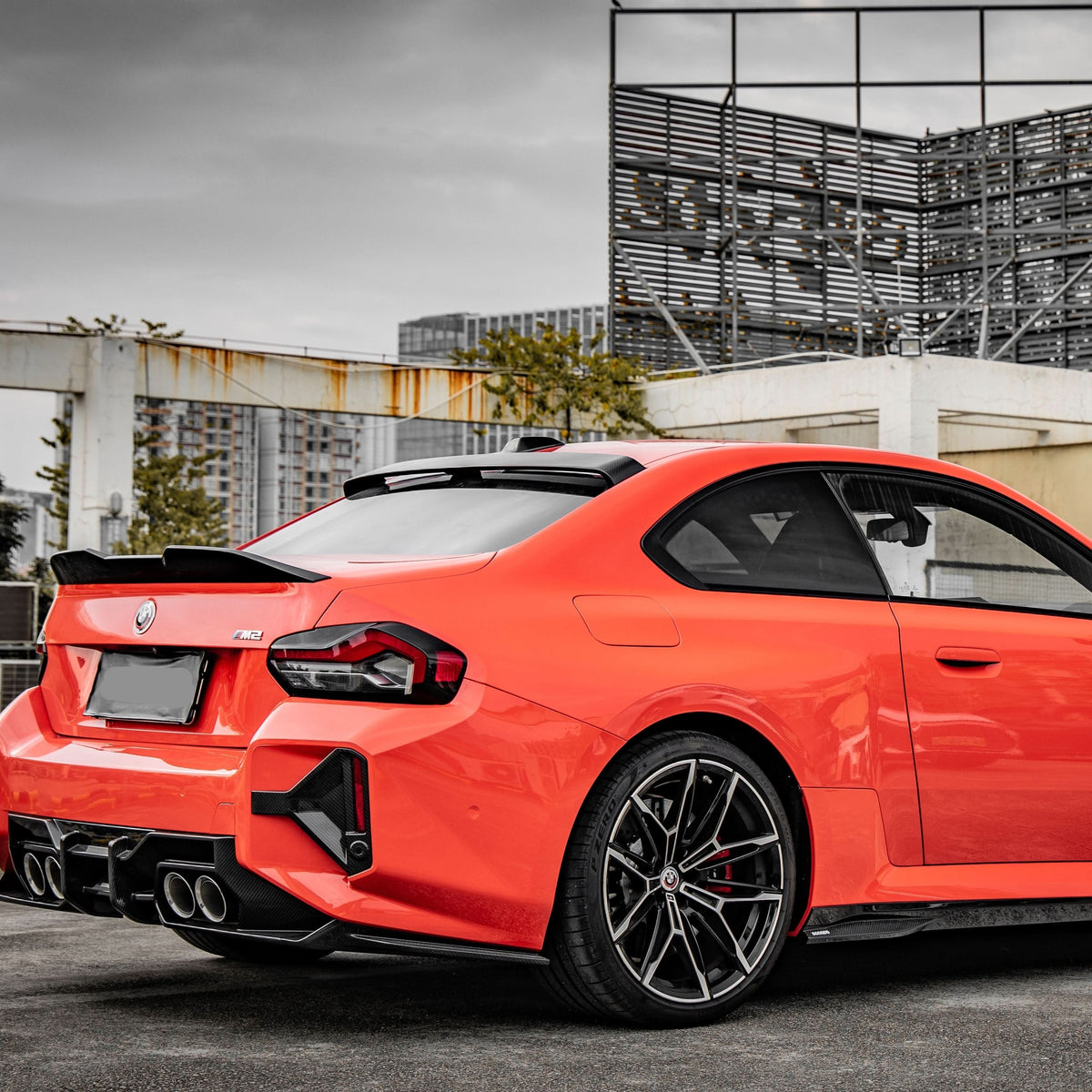 MP Style Pre-Preg Carbon Fibre Roof Spoiler for BMW G87 M2 G42 2 Series 23-Present