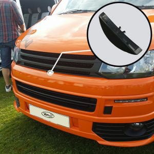 For VW T5.1 Transporter Front Badgeless Grille (Matte) Painted and Ready to Fit | Van-X