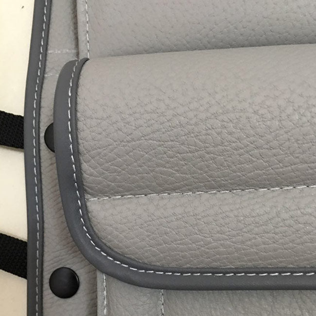 For VW T5 & T5.1 Transporter Leatherette Captain Seat Back Organiser Campervan Storage - Van-X
