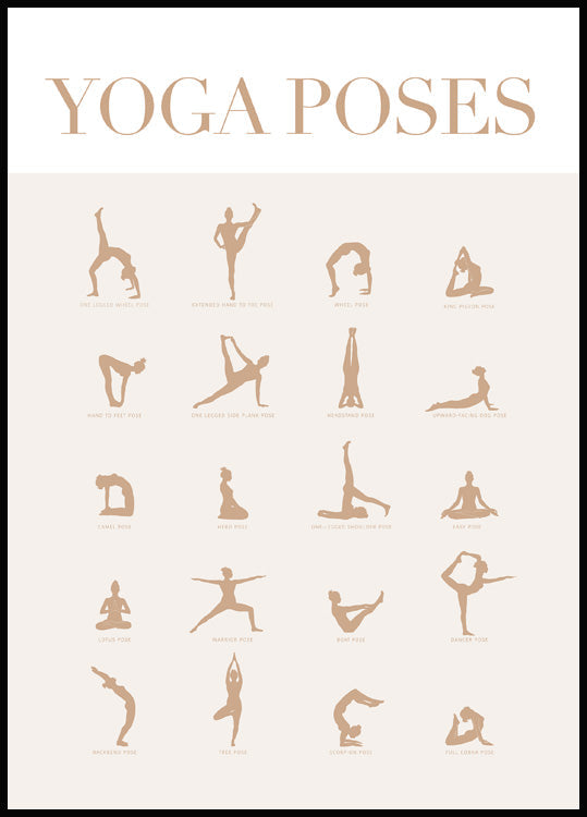 Yoga Poses Poster