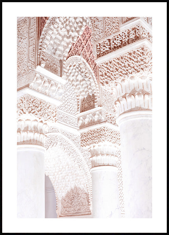 White Arches Poster