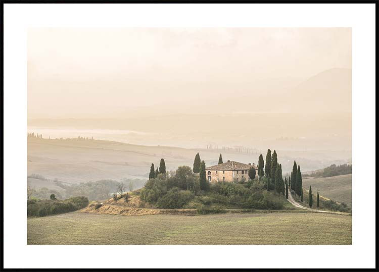 Tuscany Landscape Poster