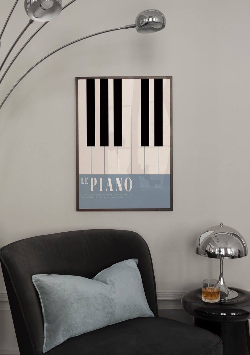Le Piano Poster