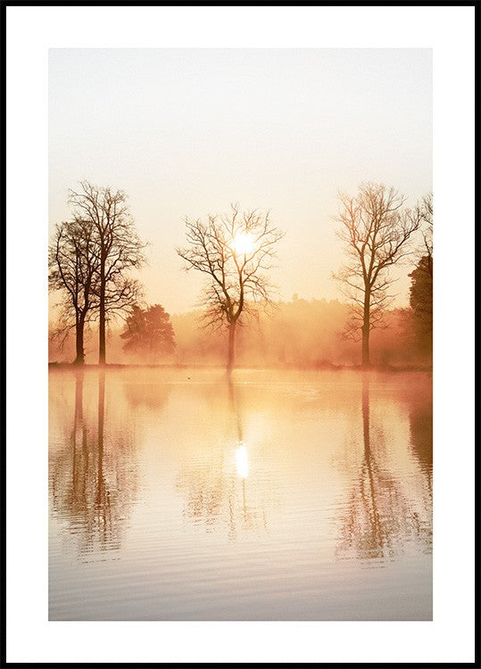 Hazy Reflection Poster