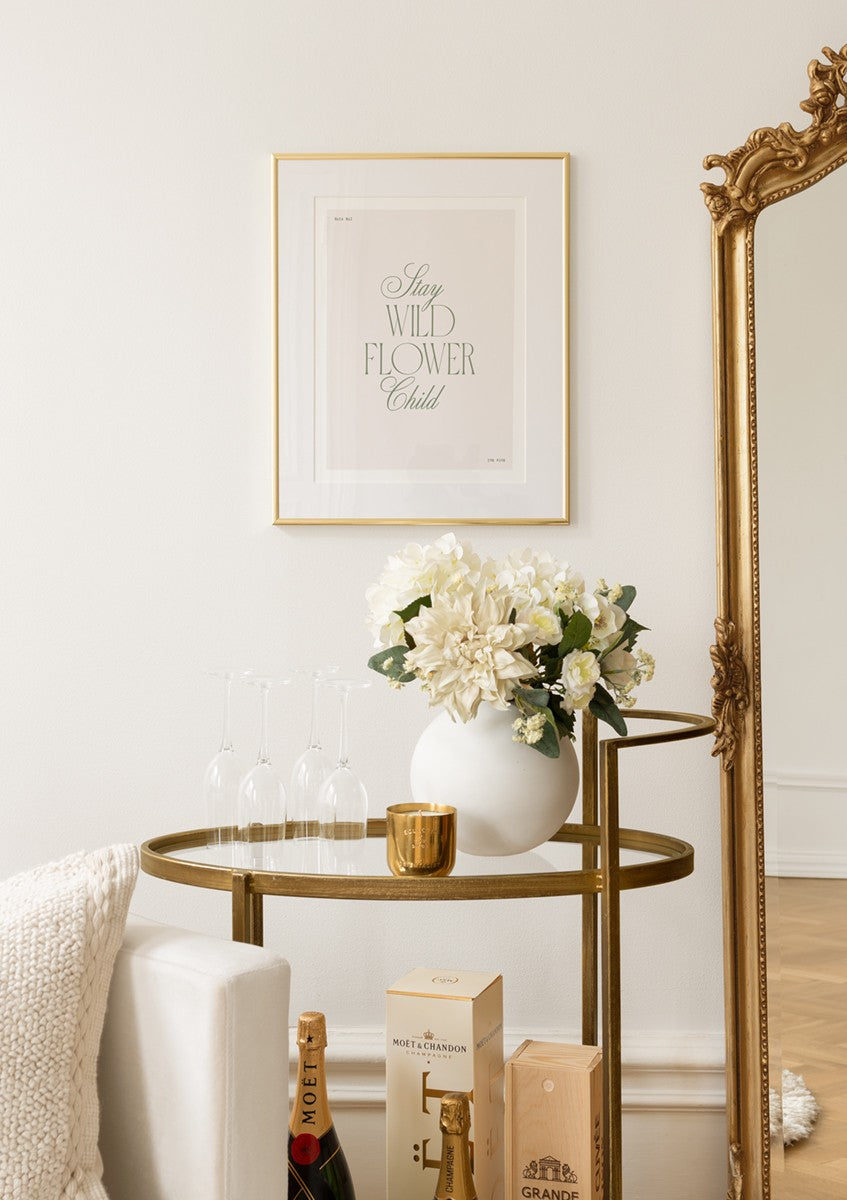 Stay Wild Flower Child Poster