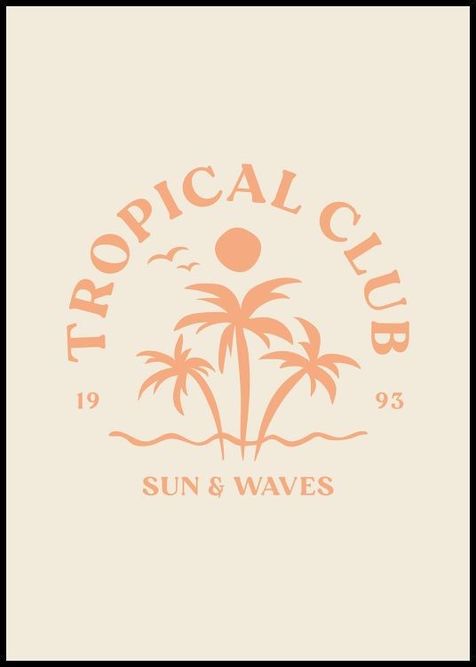Tropical Club Poster