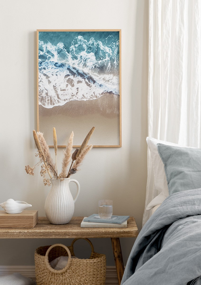 Tropical Waves No1 Poster