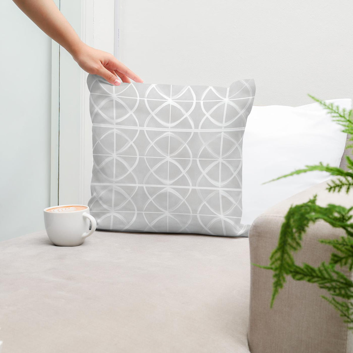 Circle Harmony Cotton Cushion