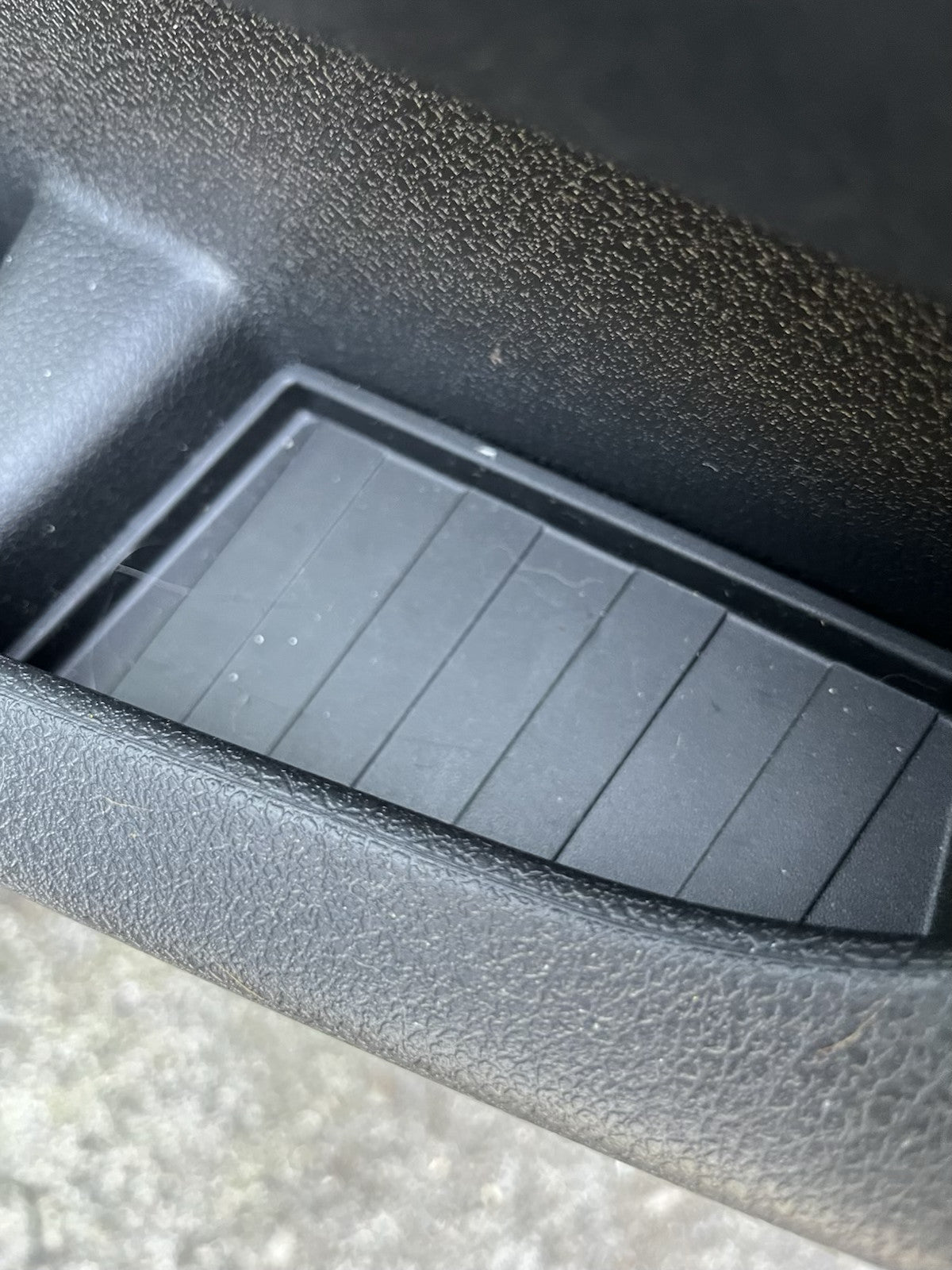 For Fiat Scudo Door Pocket Rubber Inserts & Mats – Black Interior Storage Liners | Van-X