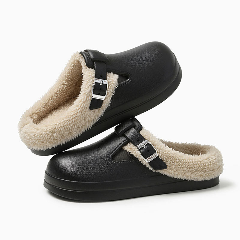 Eva Women'S Shoes Waterproof Cotton Slippers