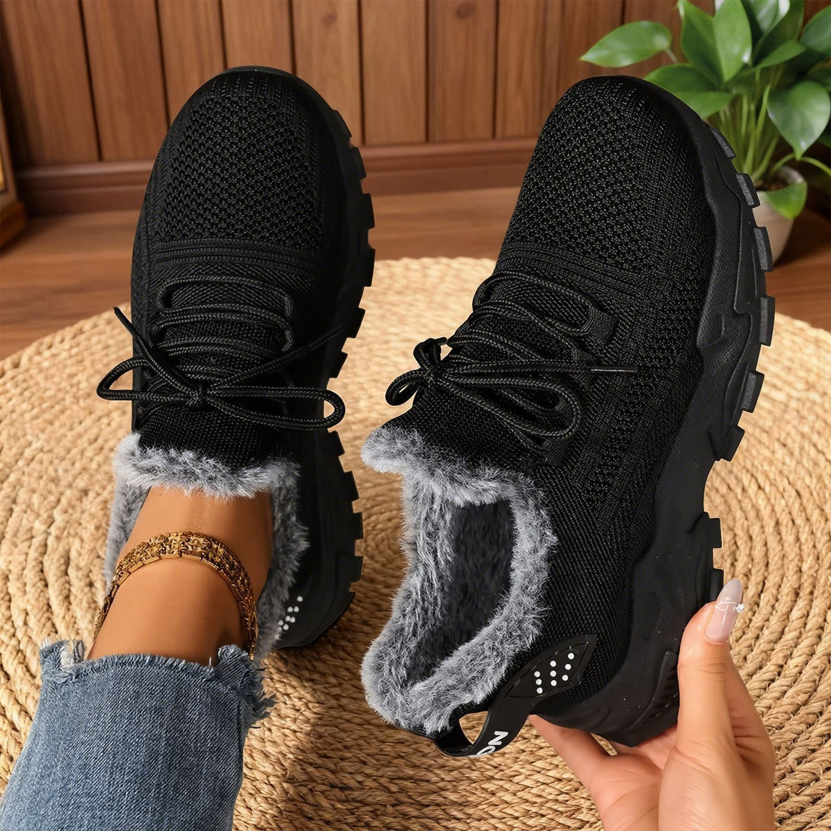 Fly-Woven Breathable Casual Shoes