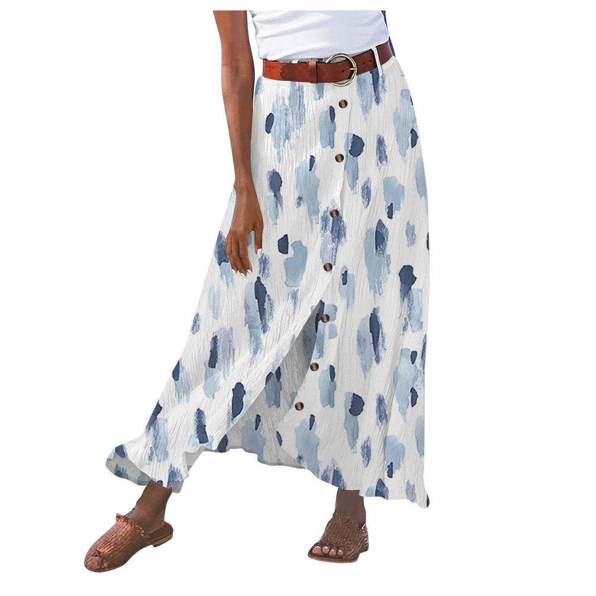 Cotton Linen Skirt