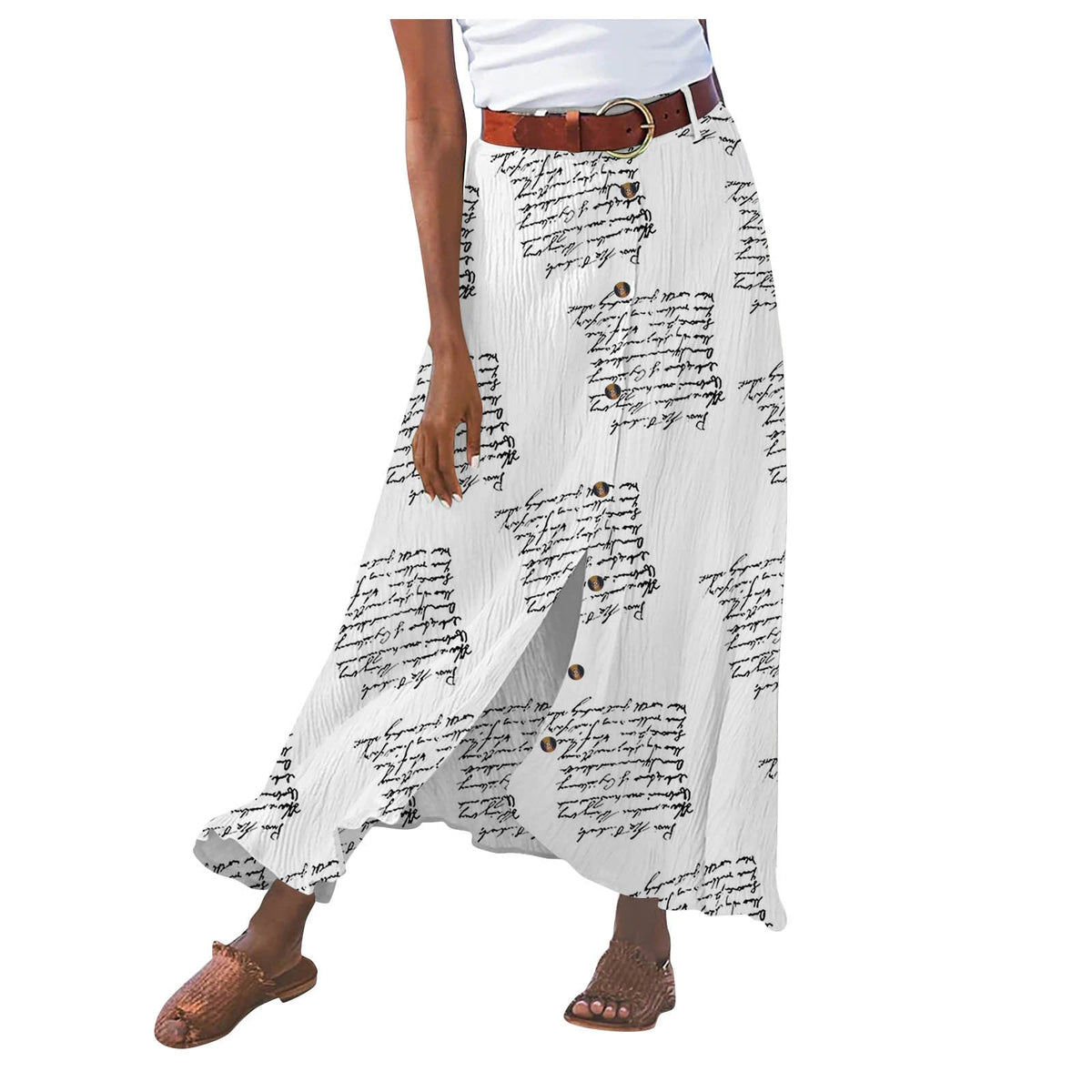 Cotton Linen Skirt