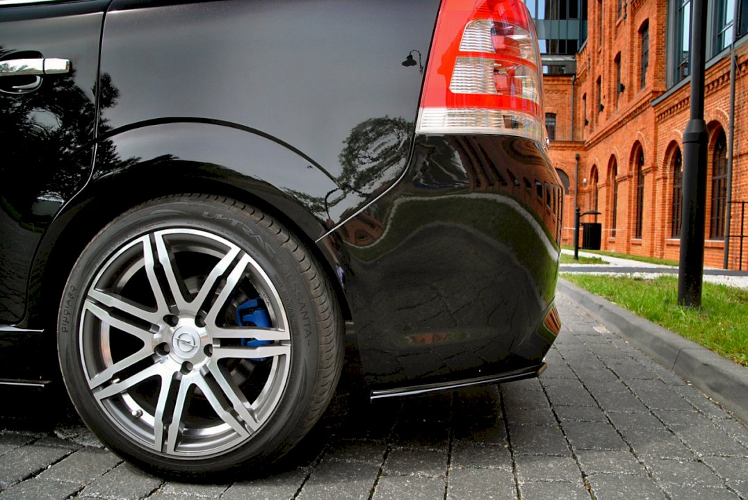 Maxton Design - Aftermarket  REAR SIDE SPLITTERS VAUXHALL/OPEL ZAFIRA B OPC
