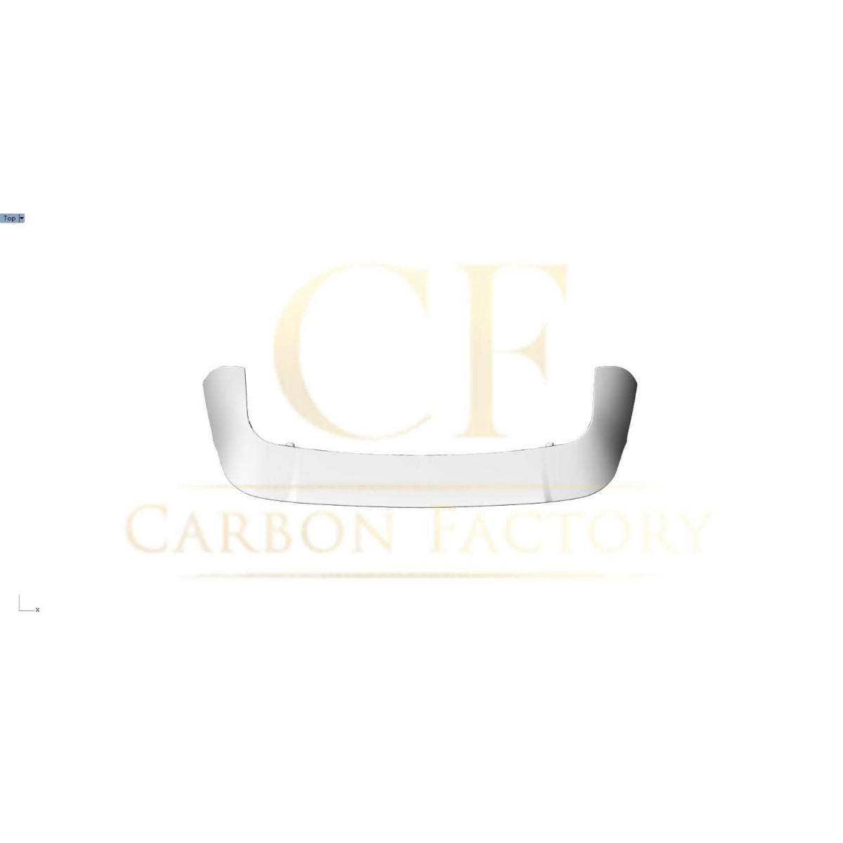 Carbon Fibre Roof Spoiler for Mercedes Benz W292 GLE SUV 20-Present