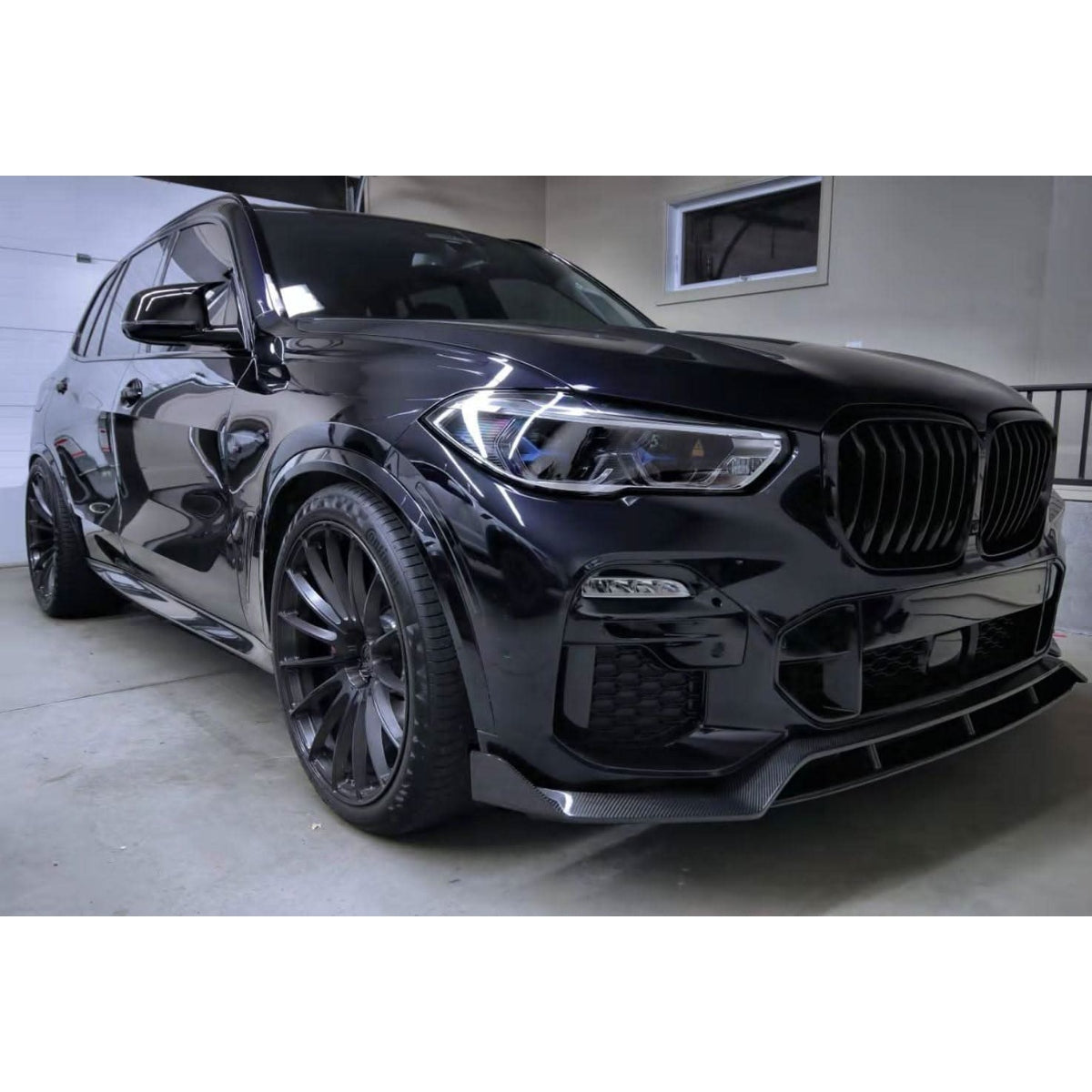 MP Style Carbon Fibre Front Splitter for BMW G05 X5 18-22