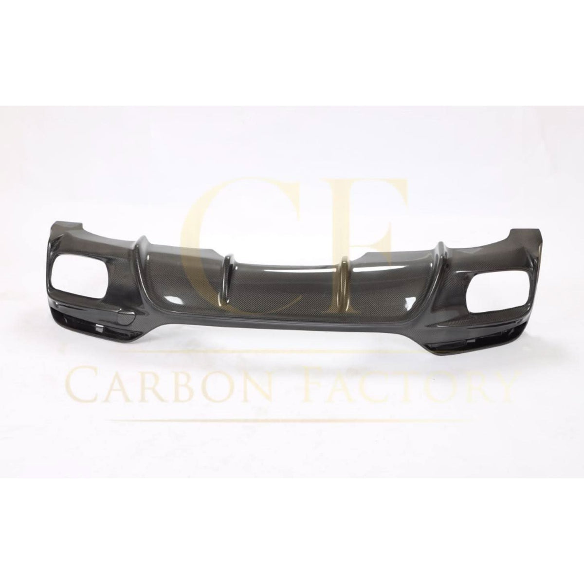 3D Style Carbon Fibre Rear Diffuser for BMW F16 X6 14-18