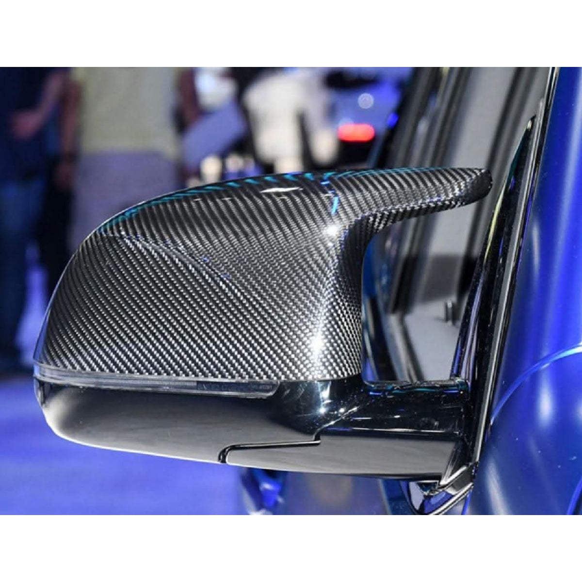 MP Style Pre-Preg Carbon Fibre Replacement Mirror Covers for BMW G01 M40 F97 X3M F98 X4M F95 X5M F96 X6M 18-25