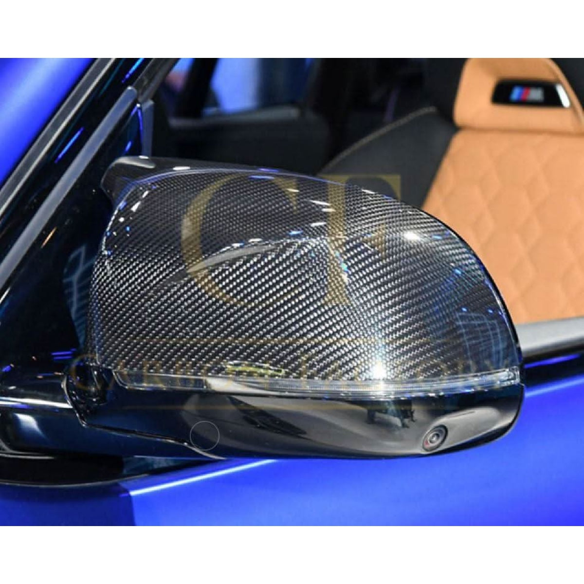 MP Style Pre-Preg Carbon Fibre Replacement Mirror Covers for BMW G01 M40 F97 X3M F98 X4M F95 X5M F96 X6M 18-25