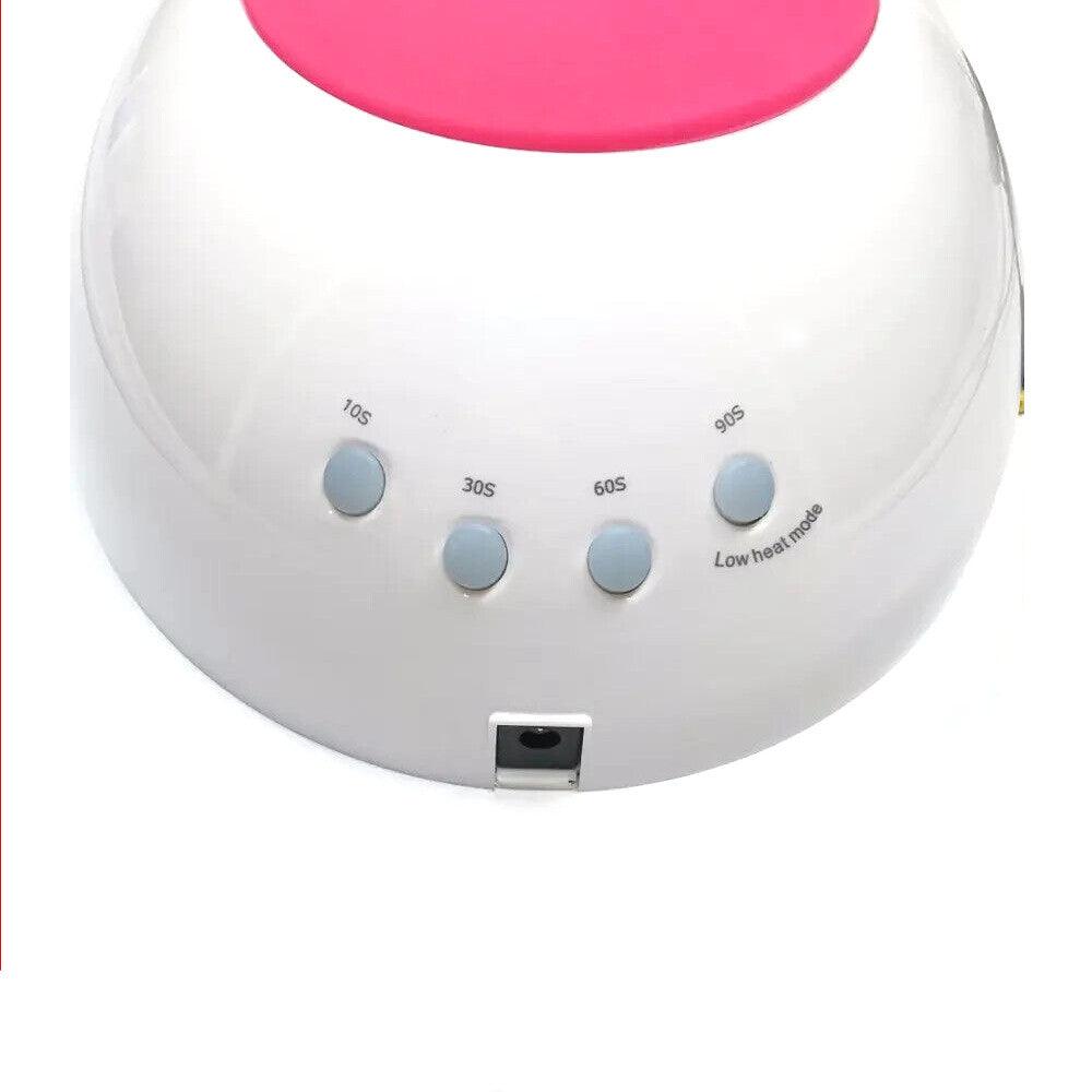 UV Nail Lamp SUN2C 48W Professional Gel Curing Light with Timer Manicure Dryer