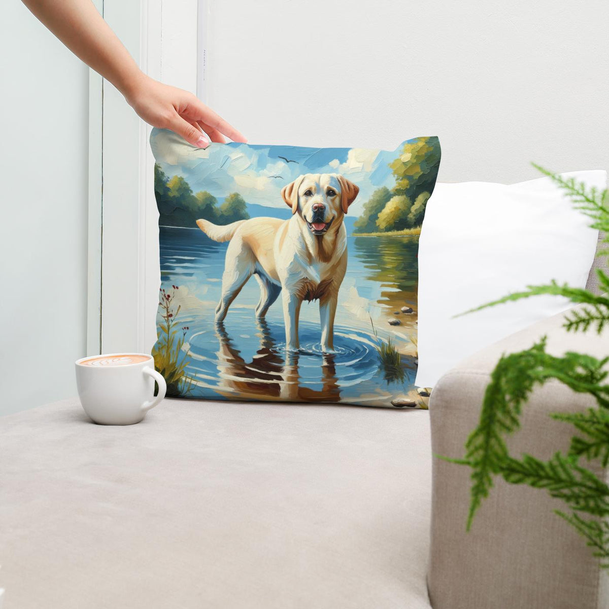 Lakeside Loyalty Cotton Cushion