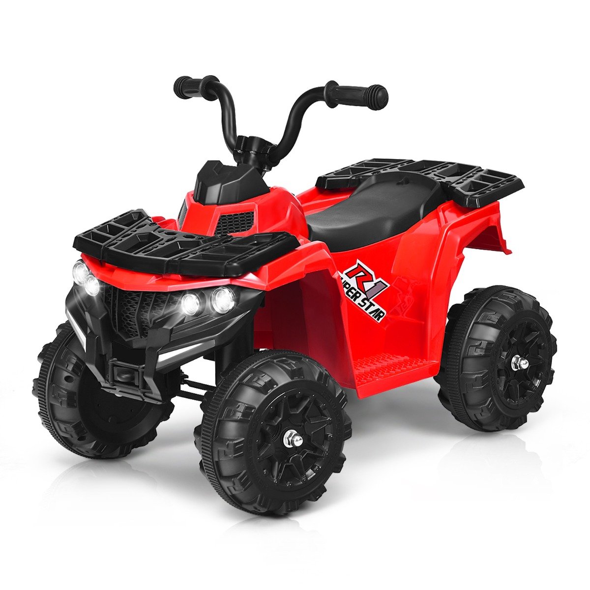 All Terrain Electric Quad Bike for Kids with MP3 and USB-Blue