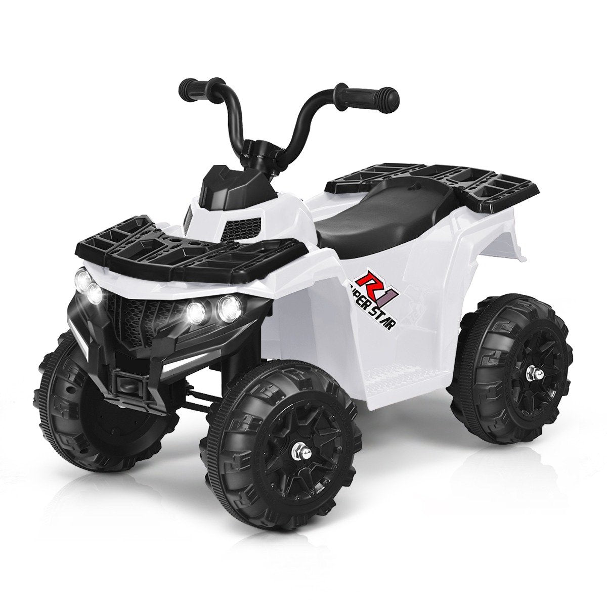 All Terrain Electric Quad Bike for Kids with MP3 and USB-Blue