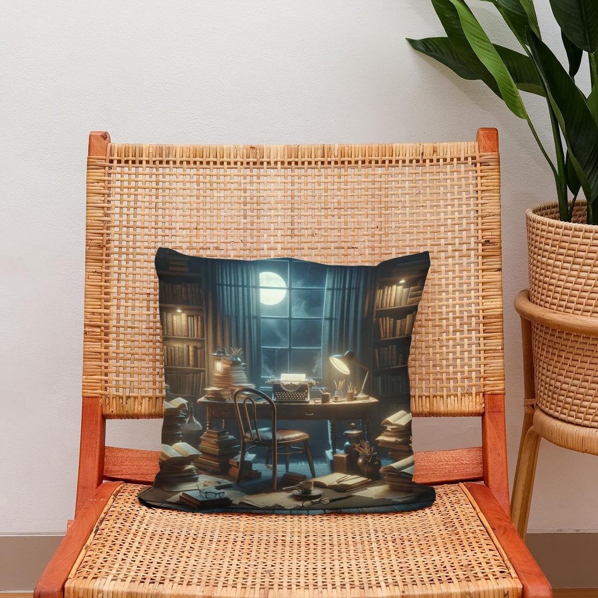 Midnight Muse Cotton Cushion