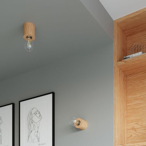 Desk lamp wood Salgado Scandinavian Design E27