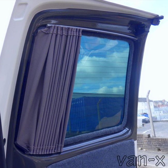 For Peugeot Boxer Barn Door Window Curtains – Premium Blackout Curtain Kit | Van-X