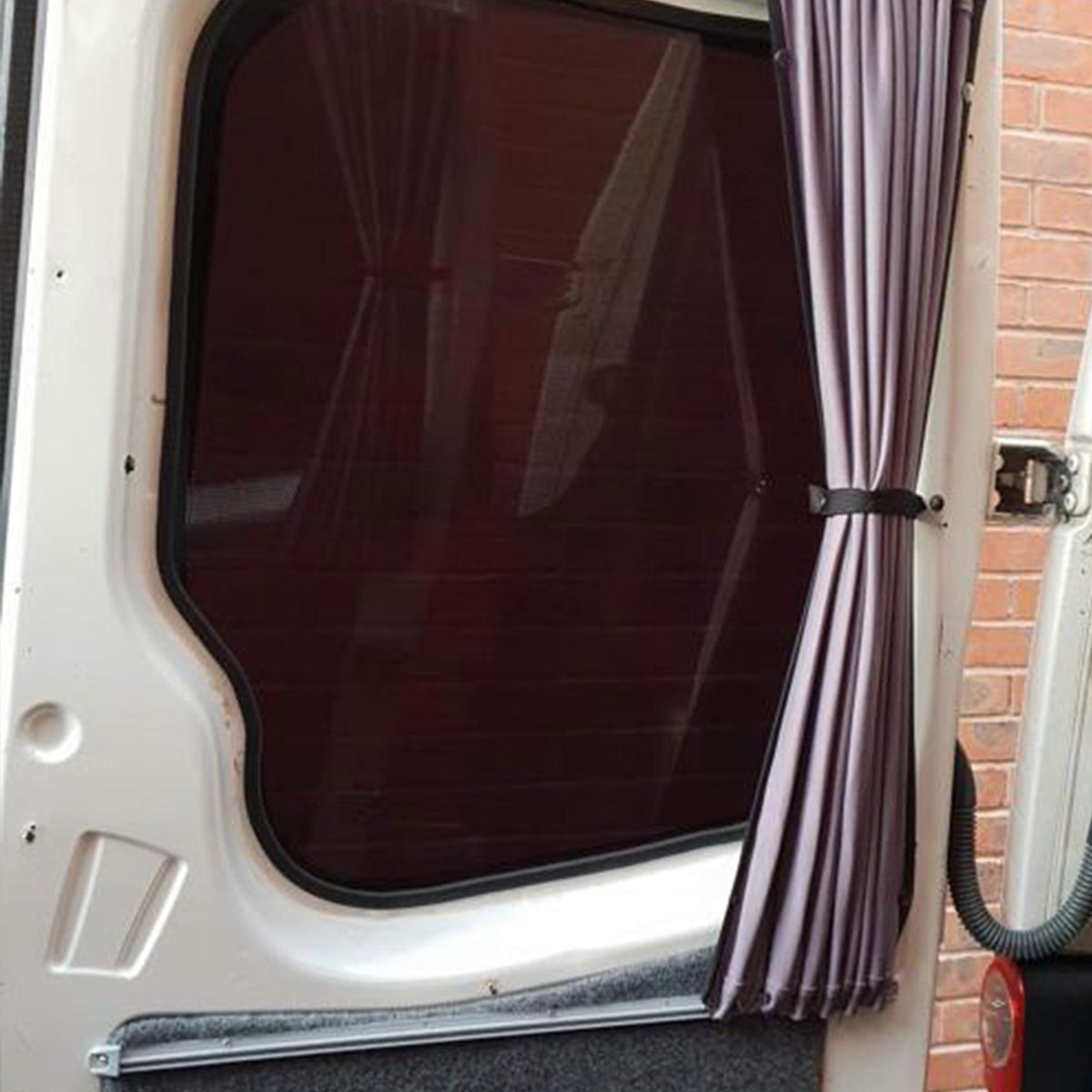 For Mercedes Sprinter/Dodge Premium Barndoor Window Curtain | VAN-X