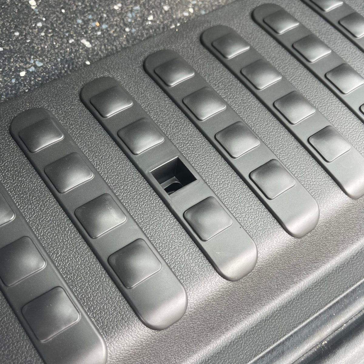 For VW T6 V3 Barn Door Rear Threshold Cover with Screws & Caps Camper Conversion Upgrade - Van-X
