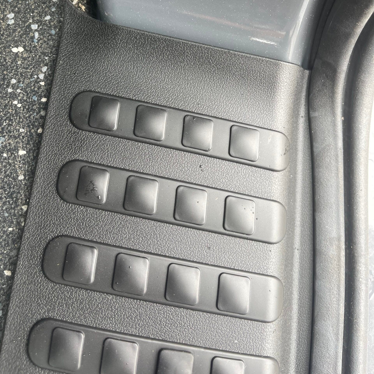 For VW T6 V3 Barn Door Rear Threshold Cover with Screws & Caps Camper Conversion Upgrade - Van-X