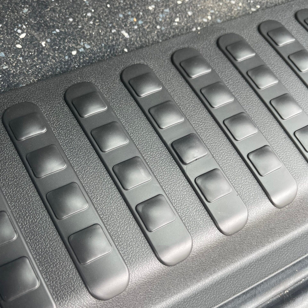 For VW T6 V3 Barn Door Rear Threshold Cover with Screws & Caps Camper Conversion Upgrade - Van-X