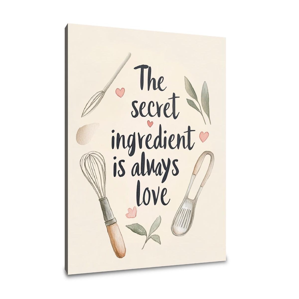 Culinary Love Canvas