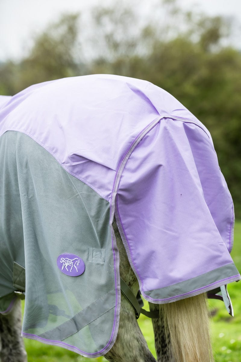 Fly Turnout Combination Rug (NYLON) - Violet
