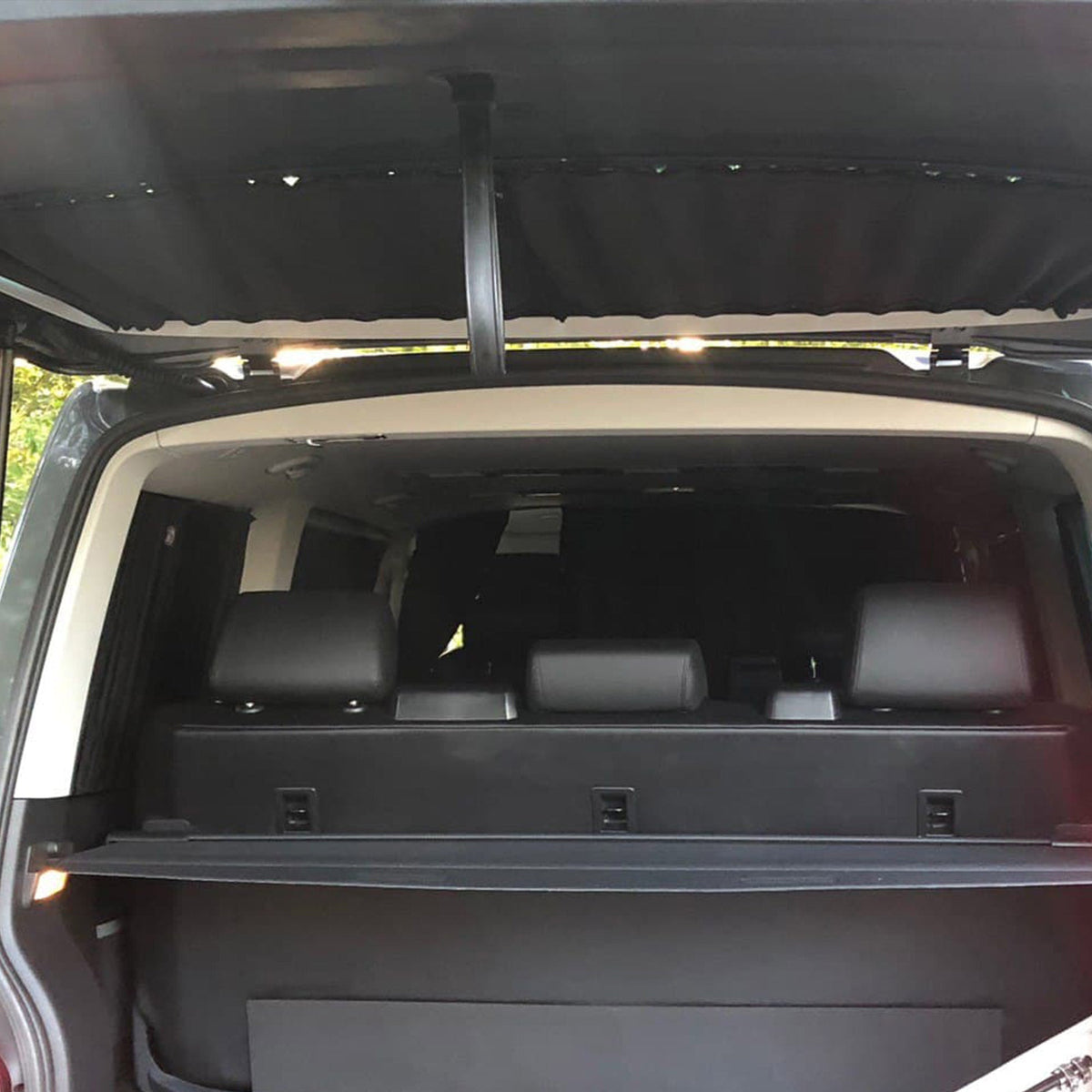 For Vauxhall New Vivaro Blackout Camper Curtains Black/Black - Create Your Own Bundle | Van-X