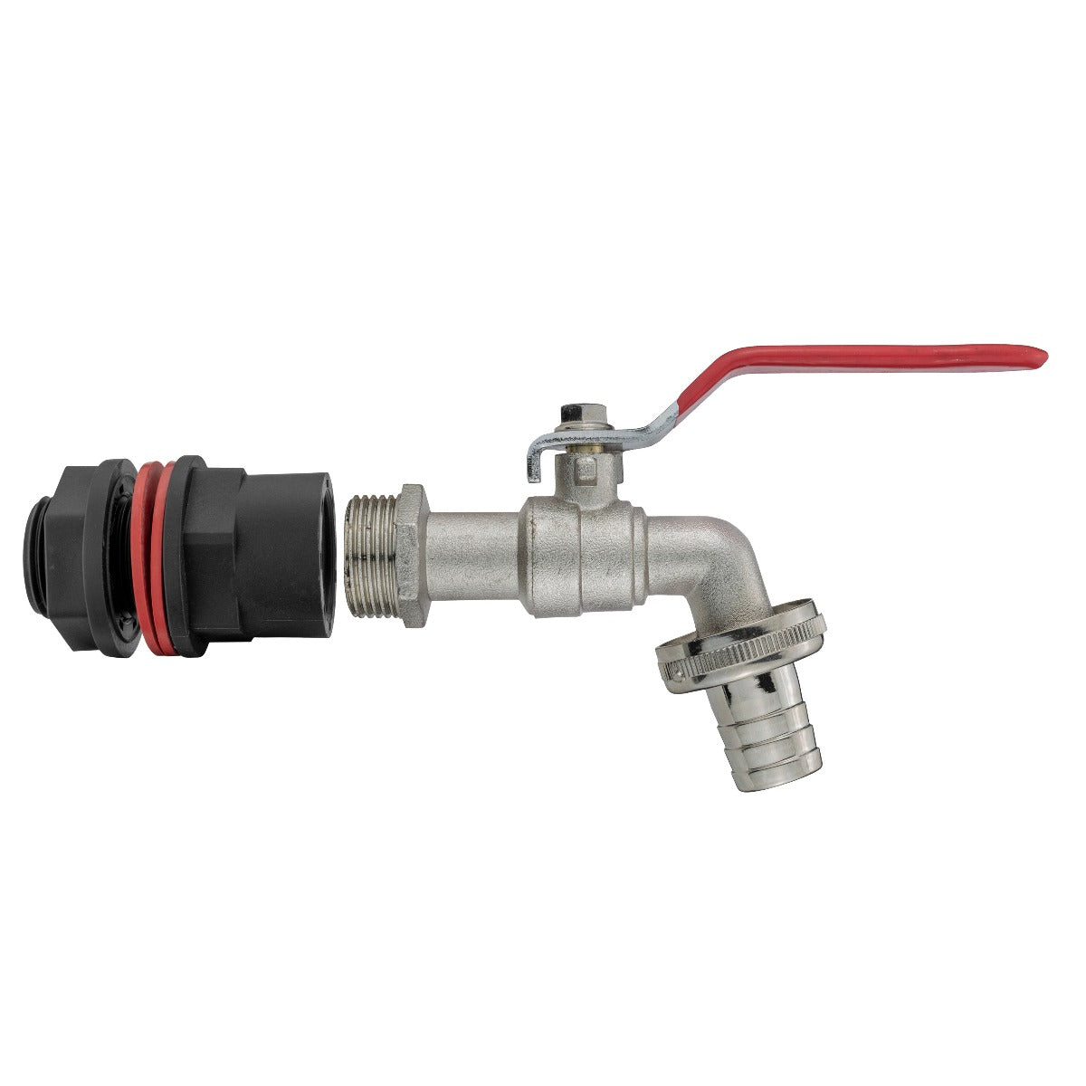 Water Butts Kit 1/2" With Lever Tap