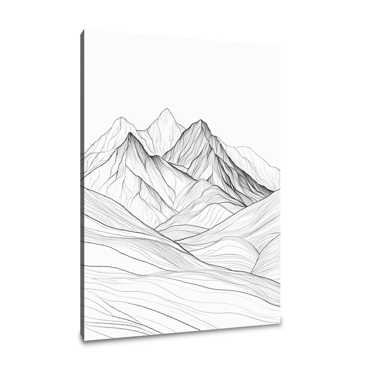 Majestic Mountain Canvas
